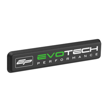 Evotech Performance Replacement Rad Guard Badge Green (Large Rectangular)