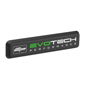 Evotech Performance Replacement Rad Guard Badge Green (Small Rectangular)