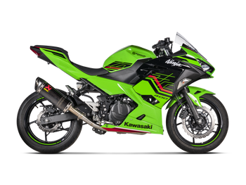 Akrapovic kolektory wydechowe Kawasaki Ninja 400 2018 - 2023 / Z 400 2019 - 2025 / Ninja 500 / Z 500