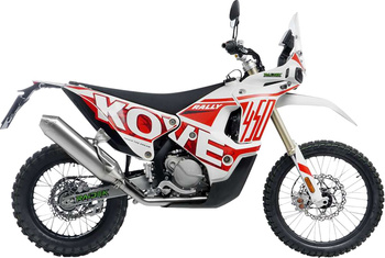 LeoVince decat Kove 450 Rally 2023-2024