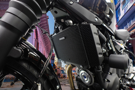 Evotech Performance osłona chłodnicy - Royal Enfield Himalayan 450 (2024+)