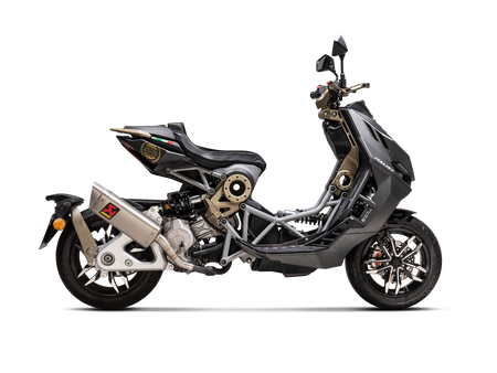 Akrapovic tłumik końcowy Italjet Dragster 125 / 200 2021 - 2024