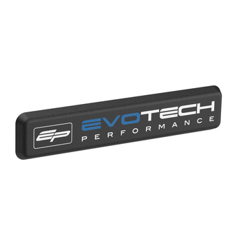 Evotech Performance Replacement Rad Guard Badge Blue (Large Rectangular)