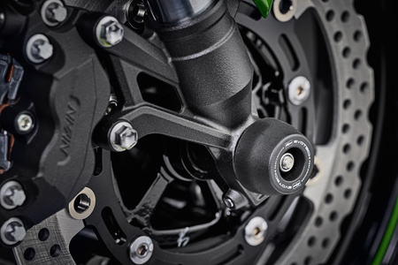 Evotech Performance crashpady osi przód - Kawasaki Z900 SE (2025+)