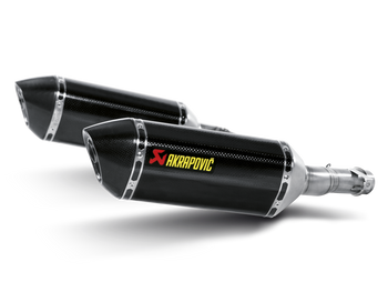 Akrapovic tłumiki końcowe Carbon Kawasaki Z1000 2010 - 2013