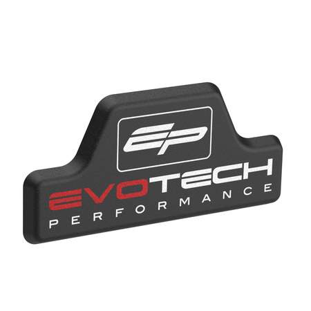 Evotech Performance Replacement Rad Guard Badge Red (T-Shape)