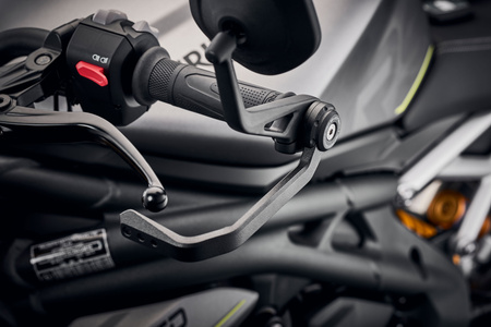 Evotech Triumph Trident Brake And Clutch Lever Protector Kit (2025+) (Bar End Mirror Version)