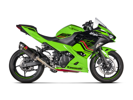 Akrapovic kolektory wydechowe Kawasaki Ninja 400 2018 - 2023 / Z 400 2019 - 2025 / Ninja 500 / Z 500