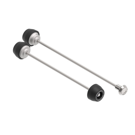 Evotech Performance crashpady osi zestaw - Kawasaki Ninja ZX-6R 40th Anniversary Edition (2024+)