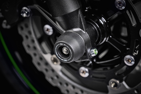 Evotech Performance crashpady osi zestaw - Kawasaki Z900 SE (2025+)